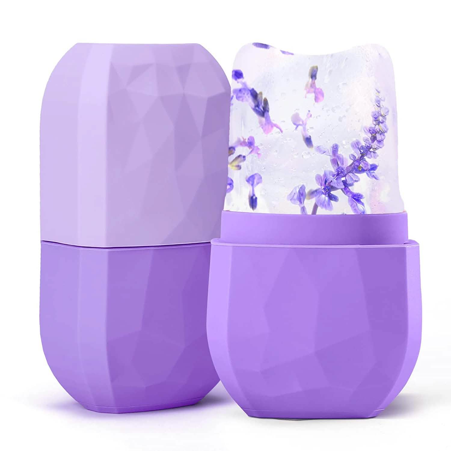 2-Pieces: Face and Eye Ice Roller Ice Cube Mold