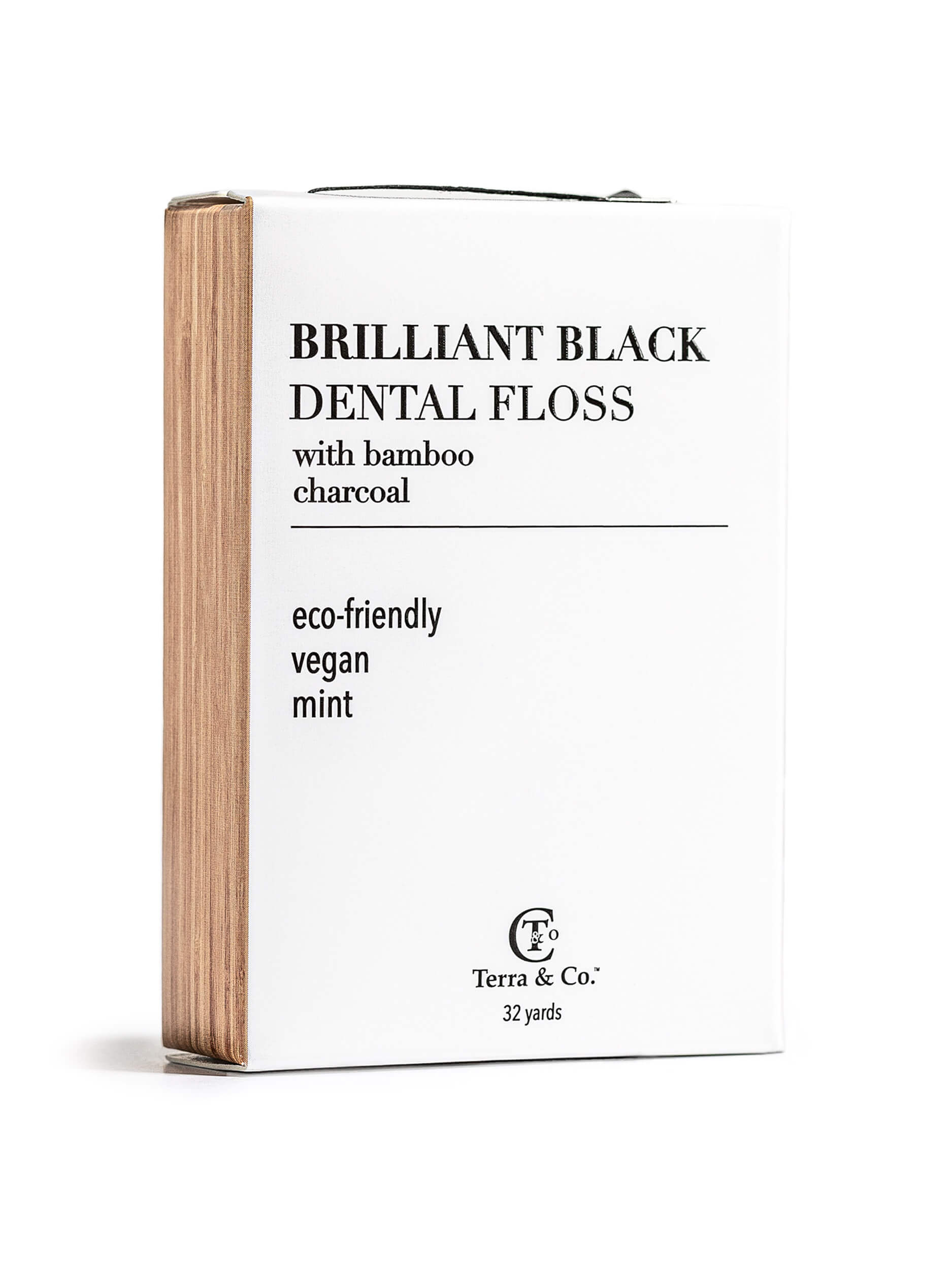 Brilliant Black® Floss – Whitens Between Teeth Naturally